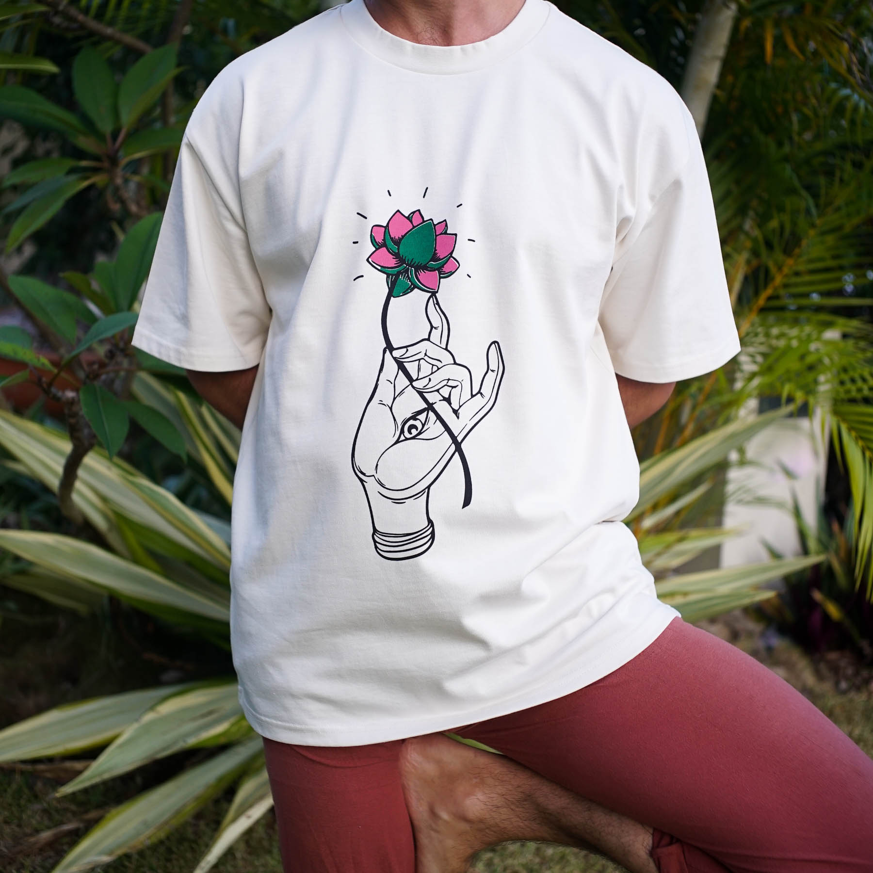 inner orbit yoga mens mudra t-shirt