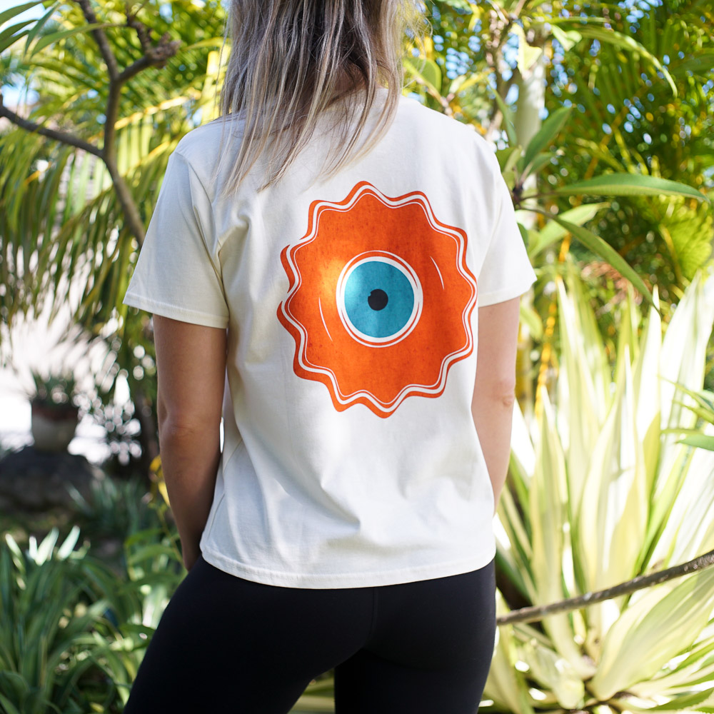 inner orbit yoga logo womens t-shirt back